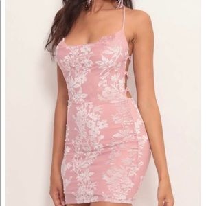 Lucy In The Sky Blush Pink Dress